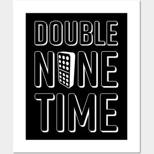 Double Nine Time Dominos Posters and Art